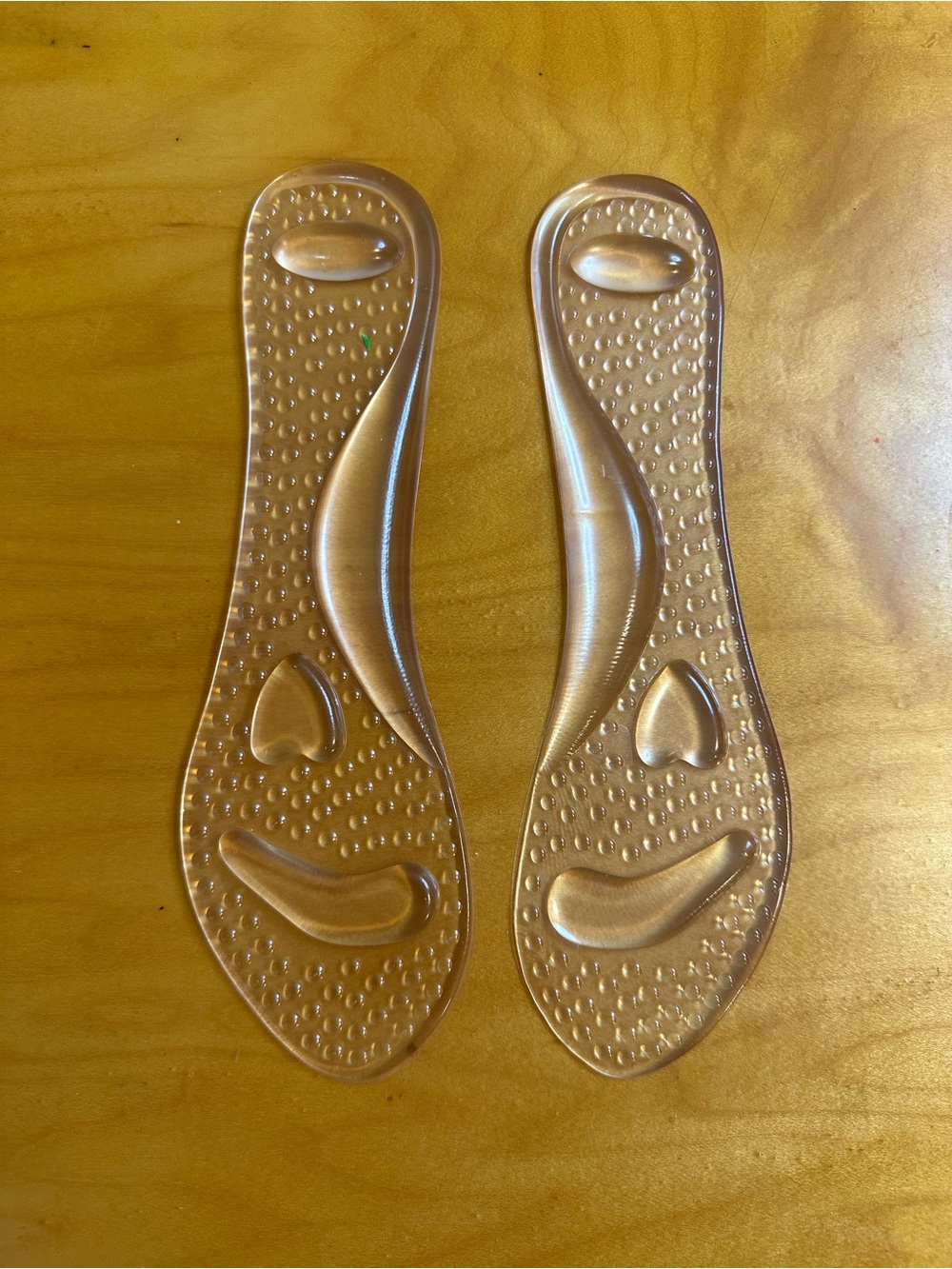 Invisible Gel Shoe Insoles - Clear Comfort for Women